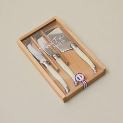 Lenox Everyday Flatware Mini Cheese Ivory Utensil Set, Set of 3