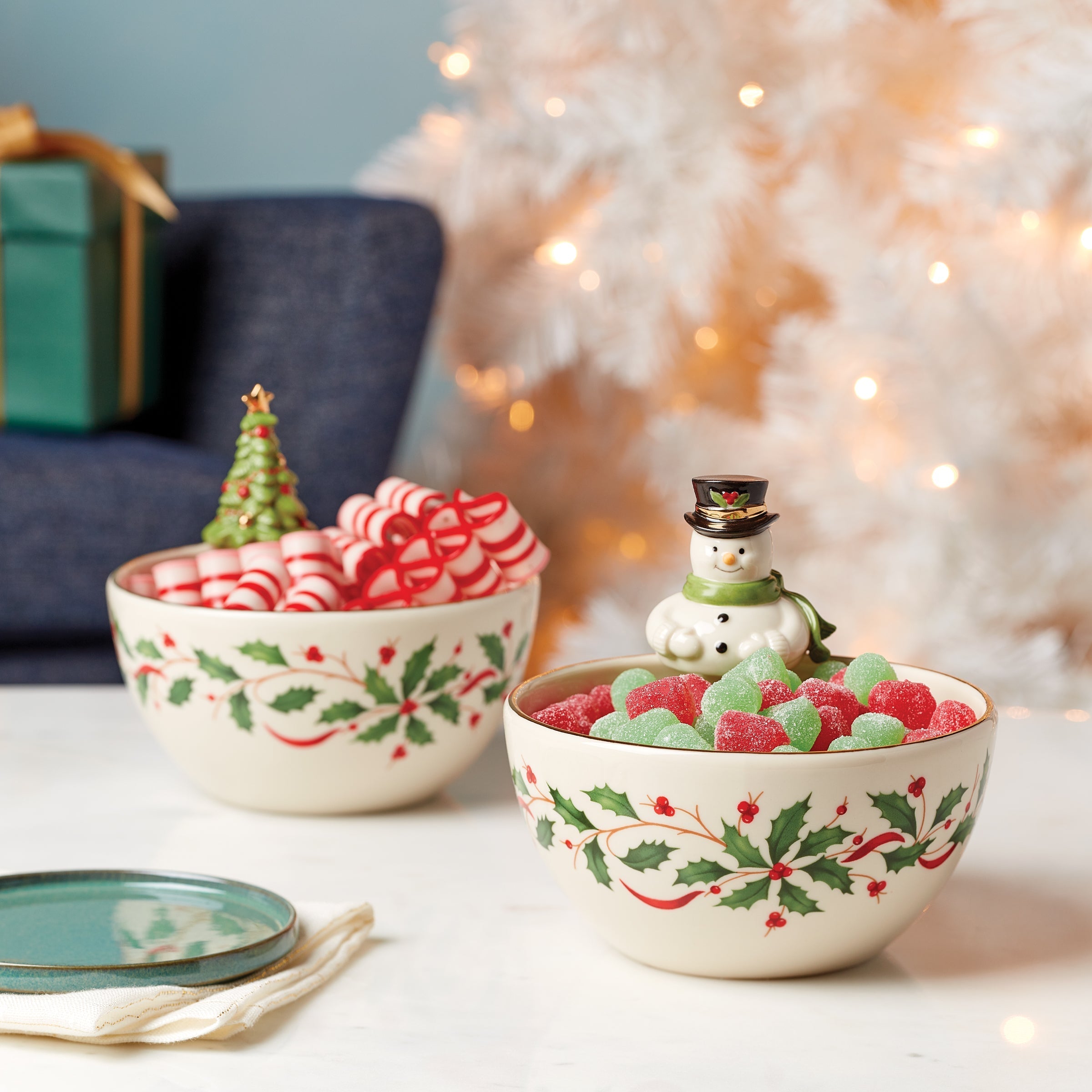 Lenox Everyday Flatware Holiday Snowman Bowl - Image 4