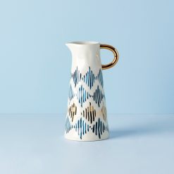 Lenox Everyday Flatware Blue Bay Medium Pitcher