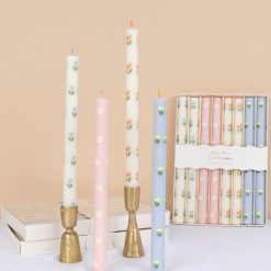 Lenox Everyday Flatware Floral Table Candles, Set of 8