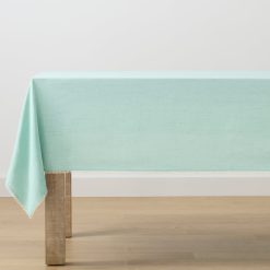 Lenox Everyday Flatware French Perle Solid Ice Blue 60x102 Tablecloth
