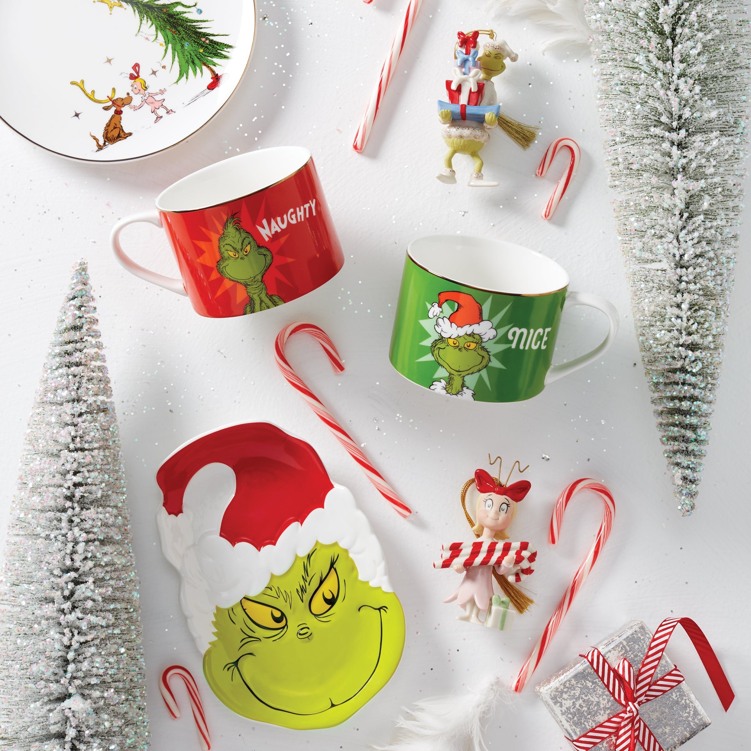 Lenox Everyday Flatware Merry Grinchmas Candy Dish - Image 5