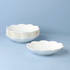 Lenox Everyday Flatware Studio 1414 Scallop Pasta Bowls, Set of 6