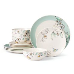 Lenox Everyday Flatware Botanica 12-Piece Dinnerware Set