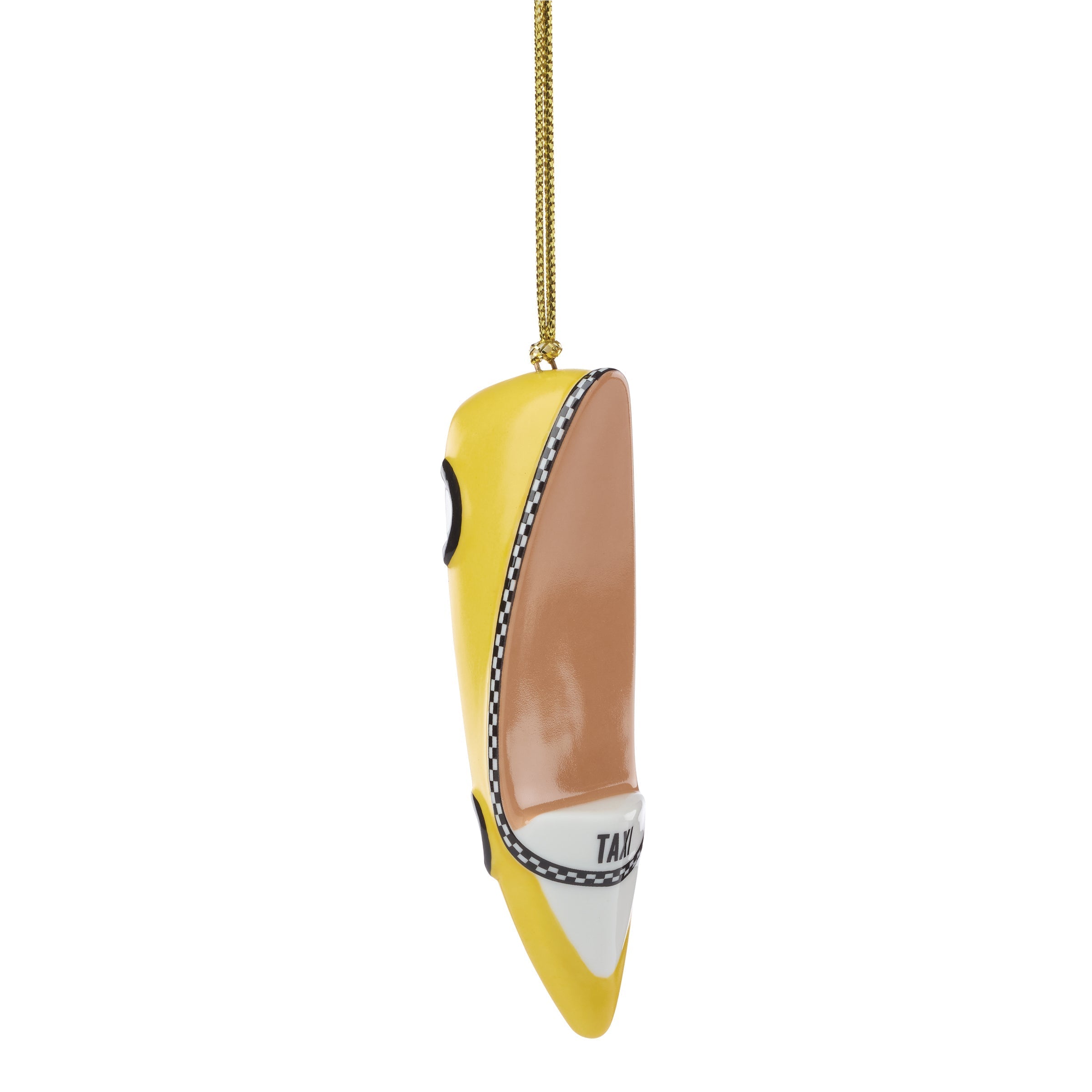 Lenox Everyday Flatware Be Jolly Taxi Shoe Ornament - Image 4