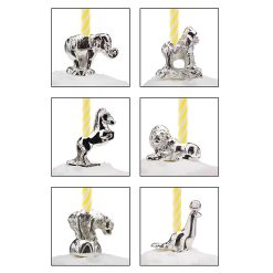 Lenox Everyday Flatware Let's Celebrate 6-Piece Circus Candle Set