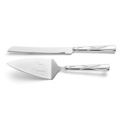 Lenox Everyday Flatware Personalized Adorn 2-Piece Cake Knife & Server Set