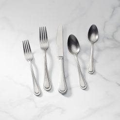Lenox Everyday Flatware Textured Neutrals 24-Piece Flatware Set