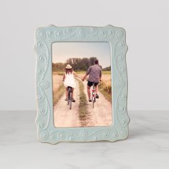 Lenox Everyday Flatware French Perle Ice Blue 5x7 Photo Frame