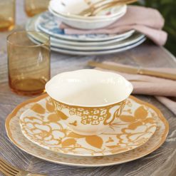 Alternative view of Lenox Everyday Flatware Butterfly Meadow Cottage Rice Bowls, Set of 4