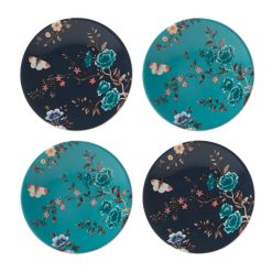Alternative view of Lenox Everyday Flatware Sprig & Vine Tidbit Plates, Set of 4