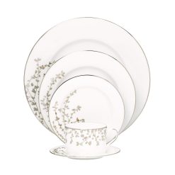 Lenox Everyday Flatware Gardner Street Platinum 5-Piece Place Setting