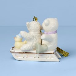 Alternative view of Lenox Everyday Flatware Personalized Baby's 1st Christmas Ornament