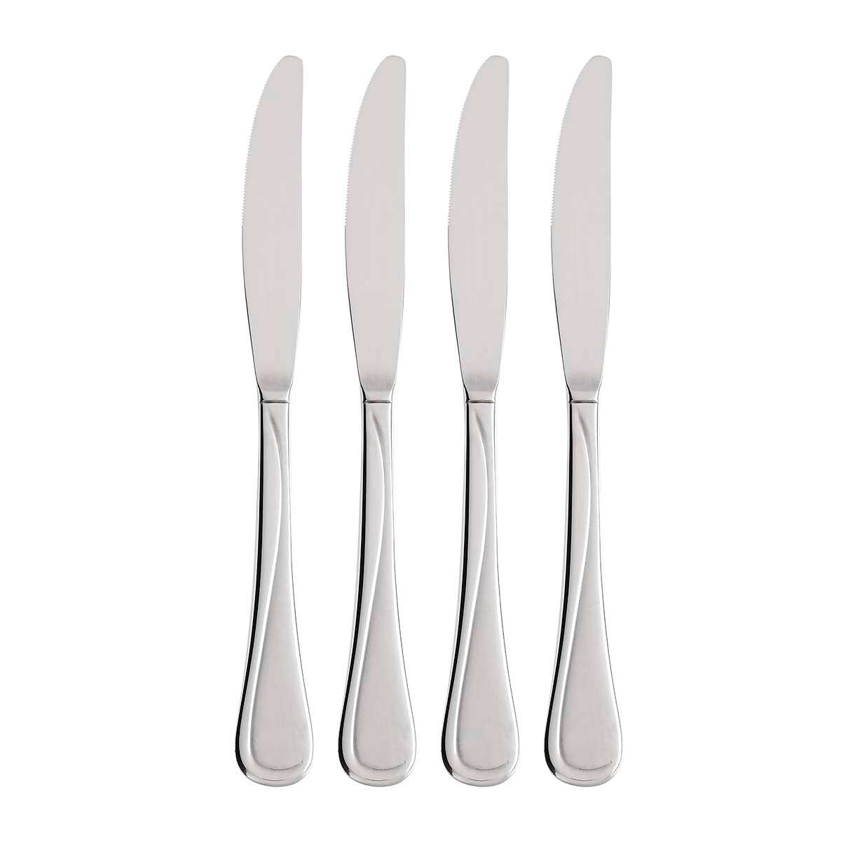 Lenox Everyday Flatware Flight Dinner Knives, Set of 4