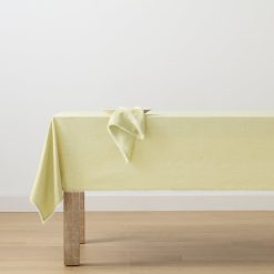 Alternative view of Lenox Everyday Flatware French Perle Pistachio 60x120 Tablecloth