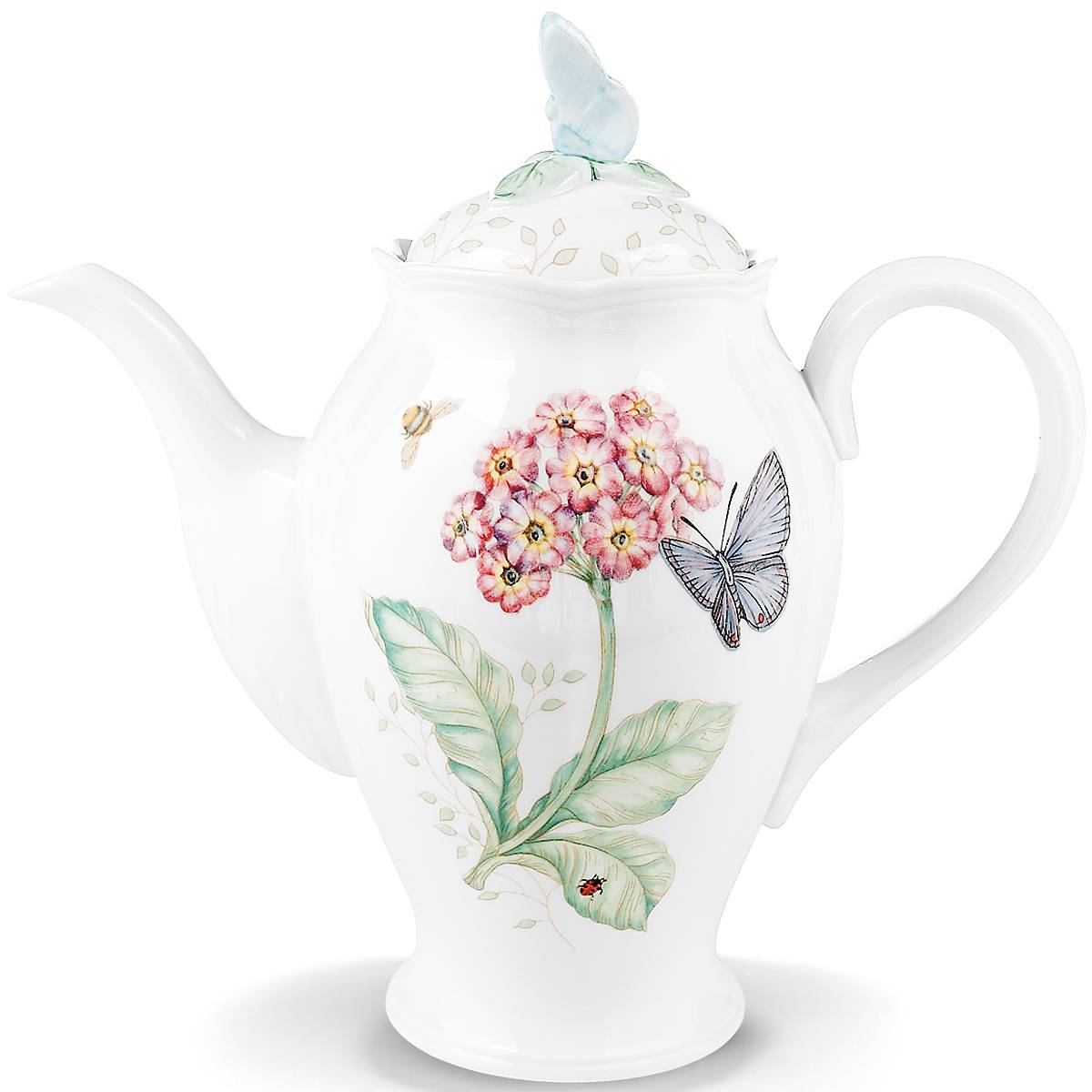 Lenox Everyday Flatware Butterfly Meadow Coffeepot - Image 3
