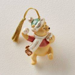 Lenox Everyday Flatware Personalized Pooh's Winter Fun Ornament