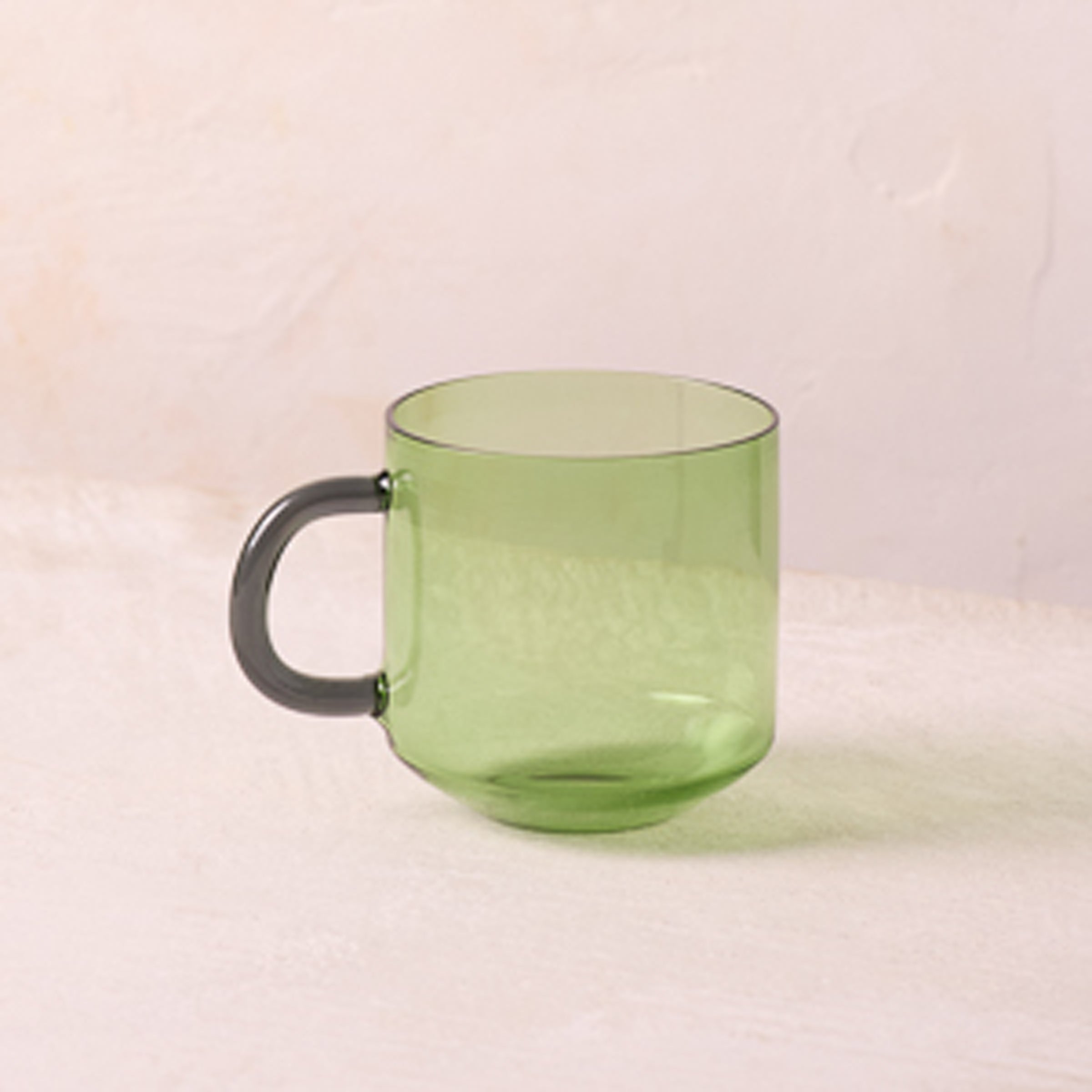 Lenox Everyday Flatware Niko Green Glass Mug