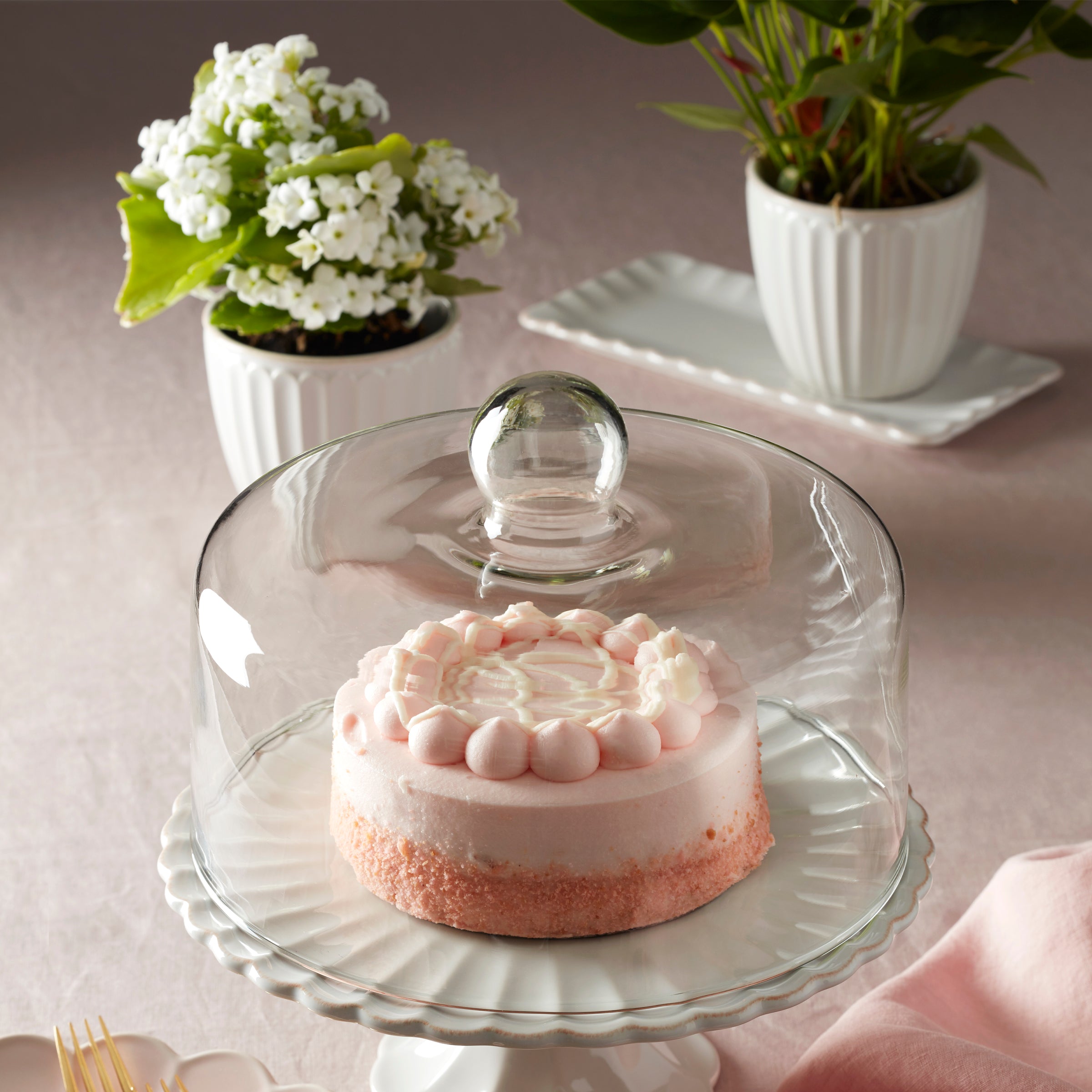 Lenox Everyday Flatware French Perle Scallop White 3-Piece Herb Pot Set - Image 3