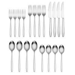 Alternative view of Lenox Everyday Flatware Avery Satin 20-Piece Flatware Set