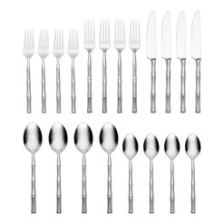Alternative view of Lenox Everyday Flatware Bamboo 20-Piece Flatware Set