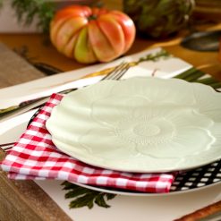 Alternative view of Lenox Everyday Flatware Gingham Black Dinner Plates, Set of 4
