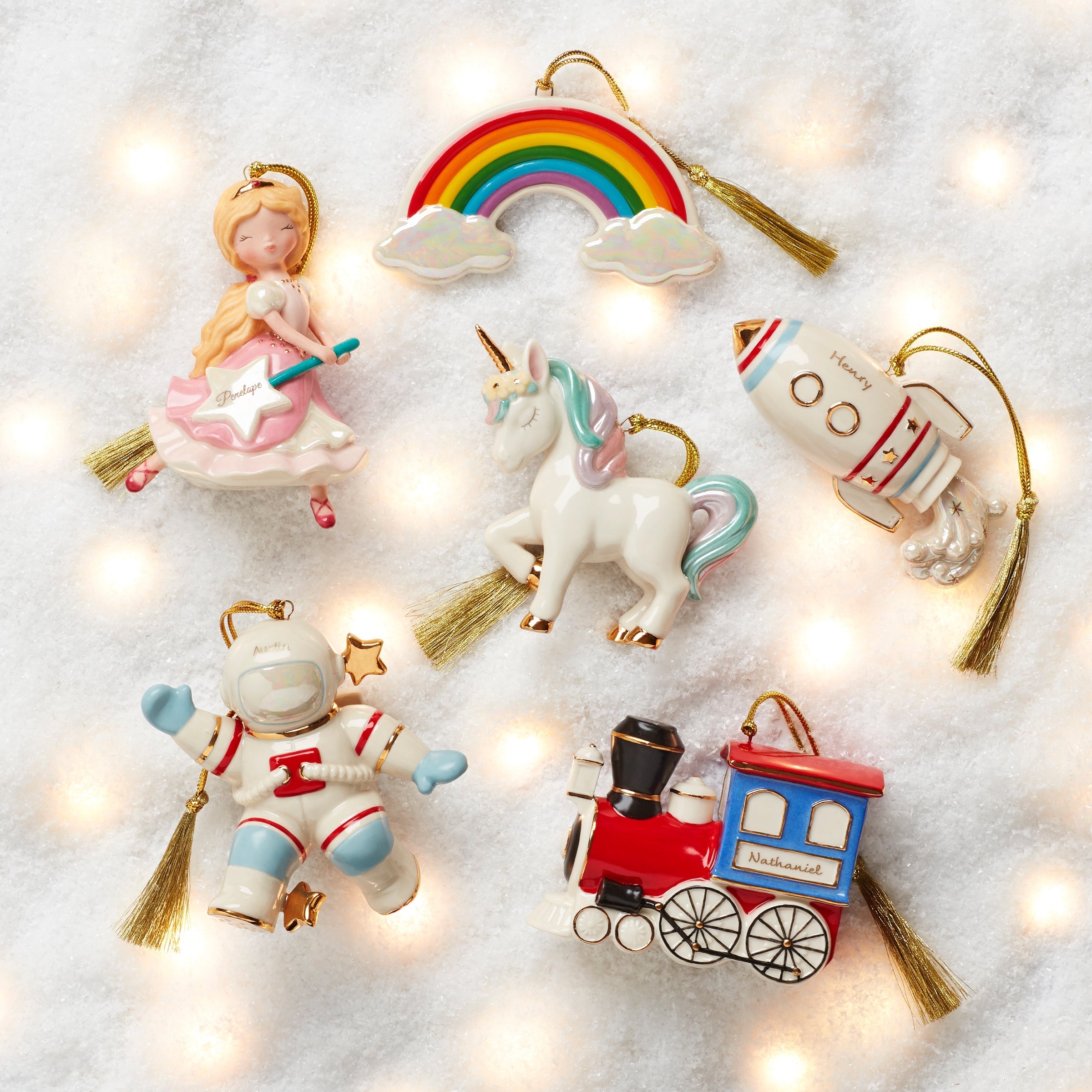 Lenox Everyday Flatware Personalized Princess Ornament - Image 7