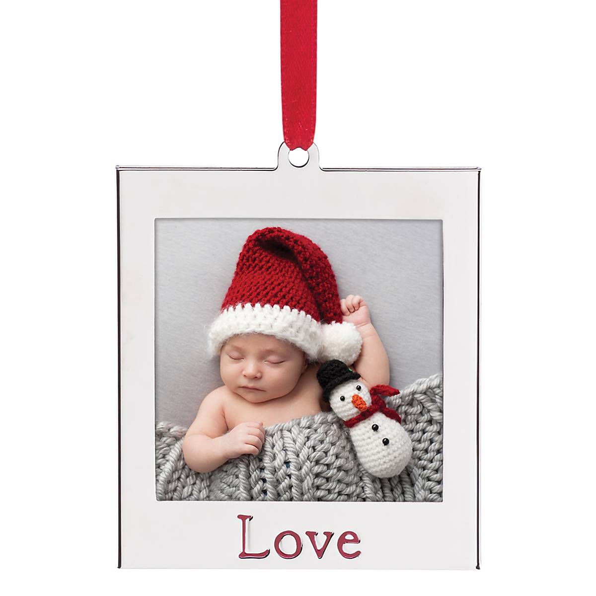 Lenox Everyday Flatware Love Photo Frame Charm Ornament - Image 2