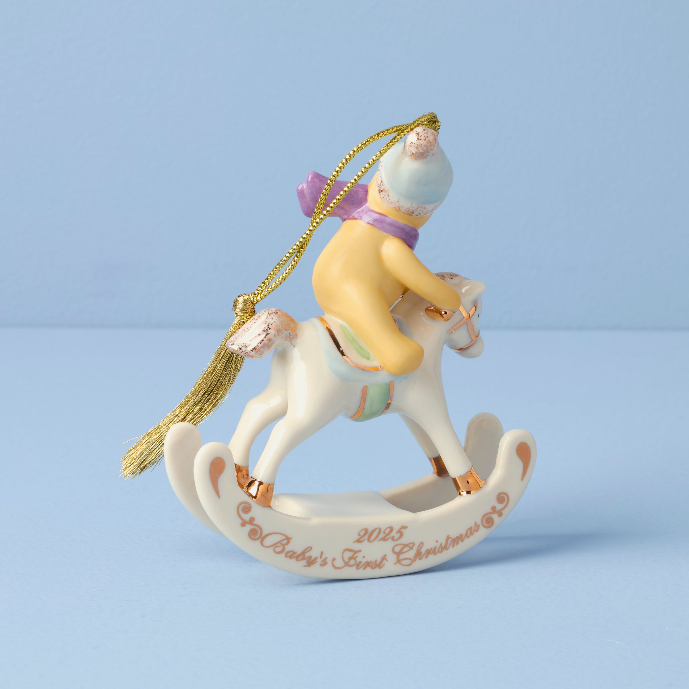 Lenox Everyday Flatware 2025 Winnie The Pooh Baby's 1st Christmas Ornament - Image 2