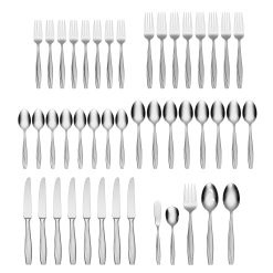Alternative view of Lenox Everyday Flatware Cleo 45-Piece Flatware Set