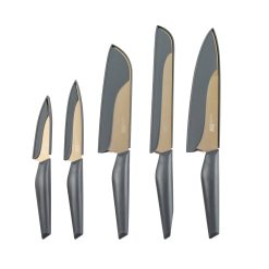 Alternative view of Lenox Everyday Flatware 10-Piece Cutlery Set in Grey and Champagne