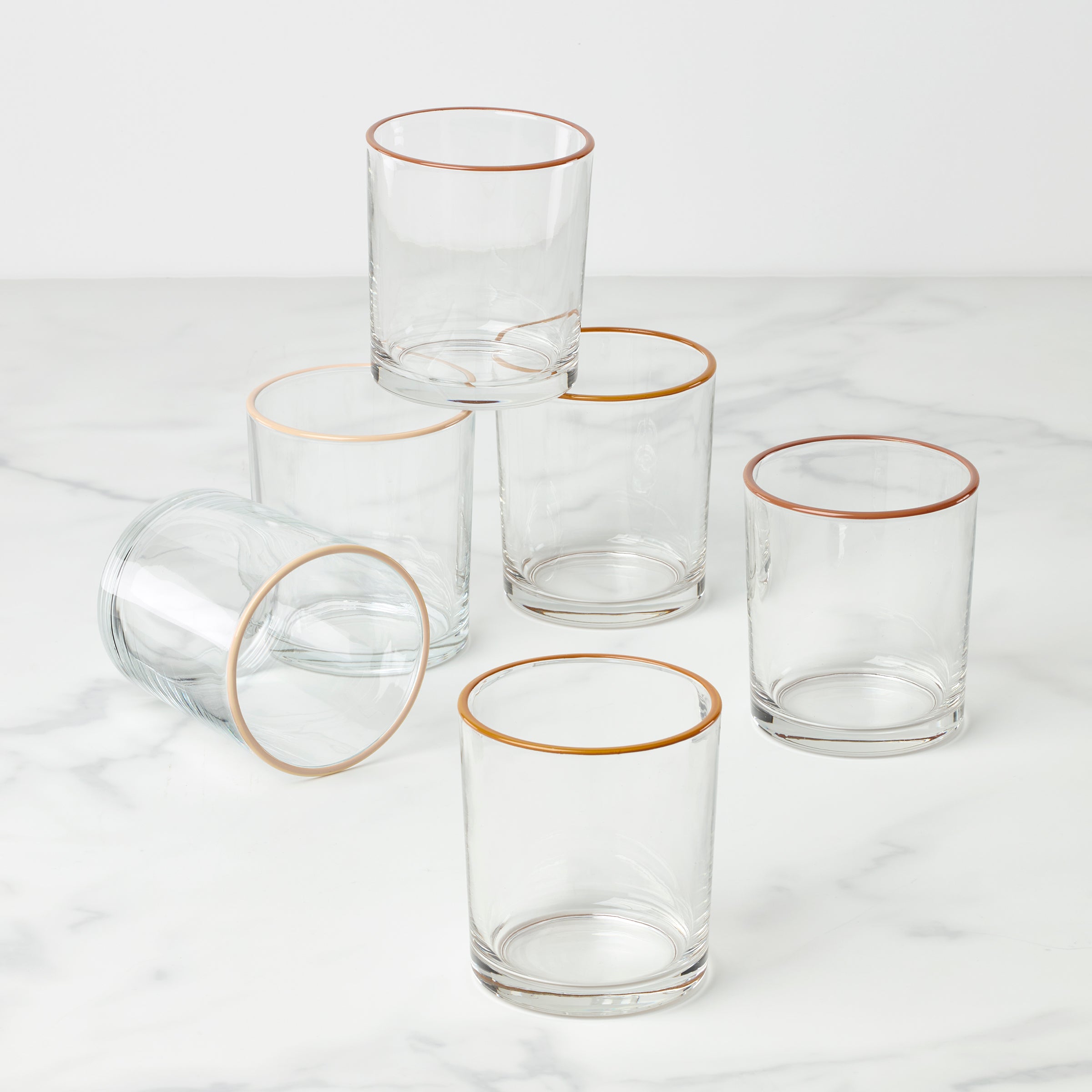 Lenox Everyday Flatware 24 Seven Sunbaked 6-Piece Medium Tumbler Set