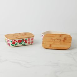 Lenox Everyday Flatware Floral Fields 2-Piece Container Set