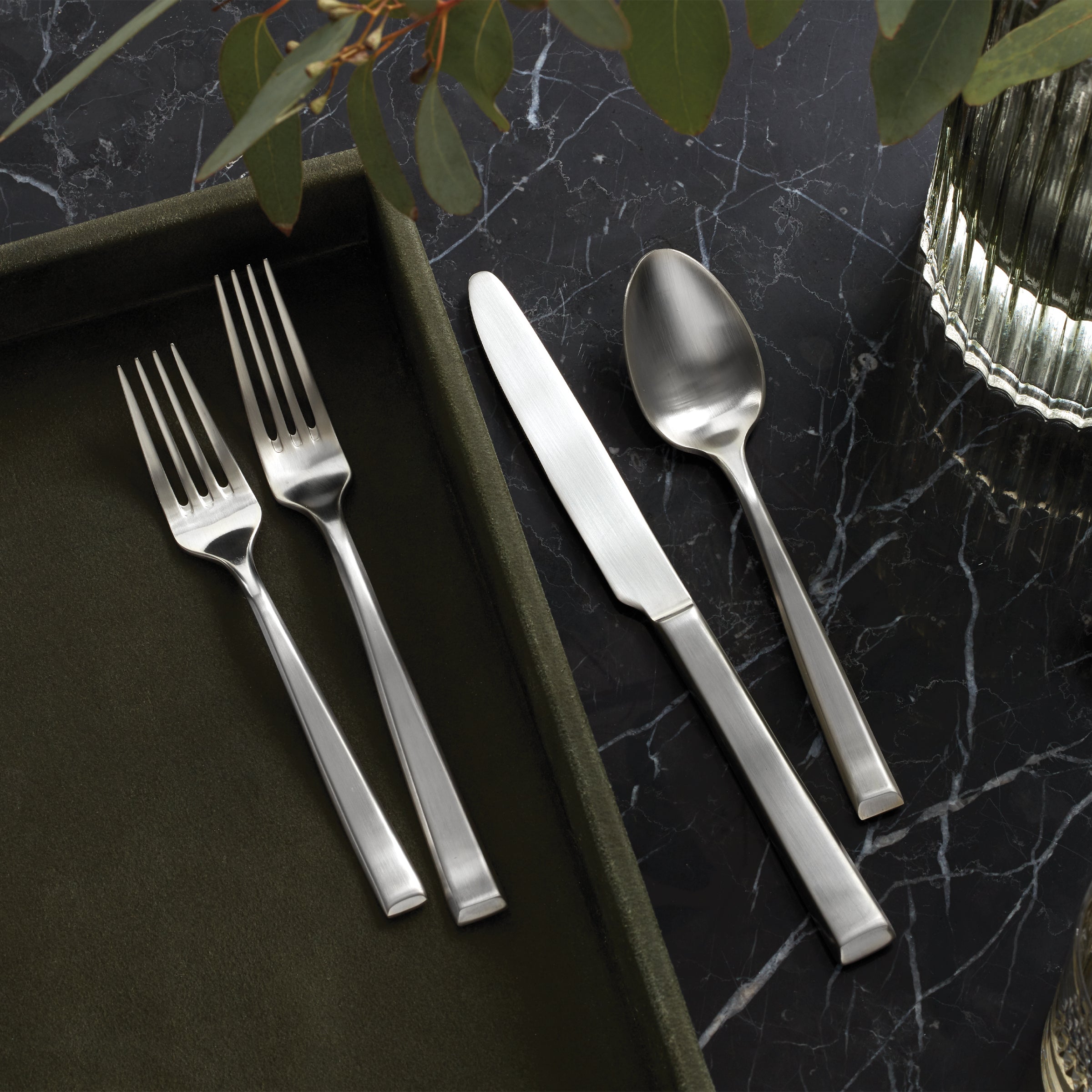 Lenox Everyday Flatware East End Satin 20-Piece Flatware Set - Image 2