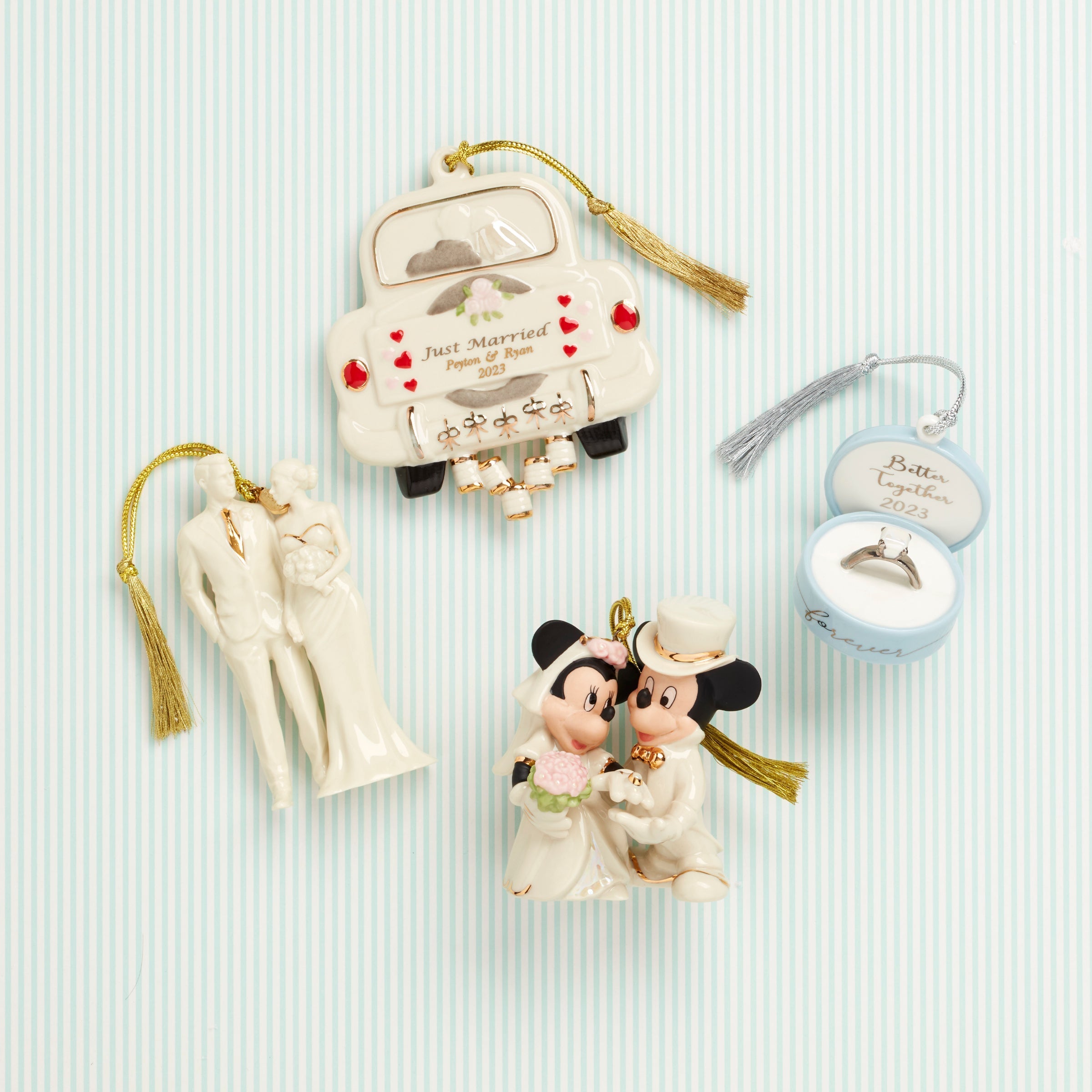 Lenox Everyday Flatware Minnie's Dream Wedding Ornament - Image 3