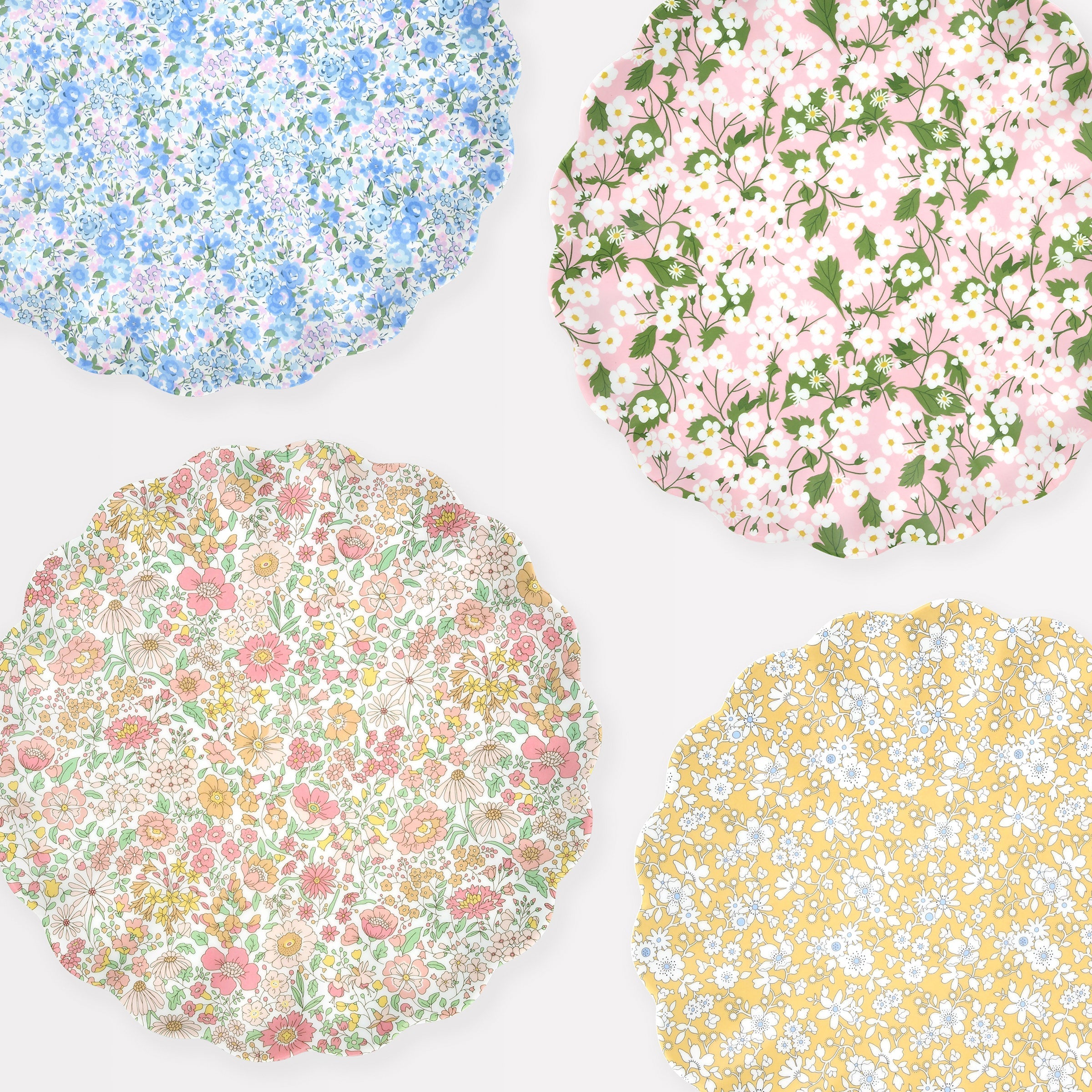 Lenox Everyday Flatware Meri Meri X Liberty Floral Melamine Large Plate, Set of 4 - Image 7