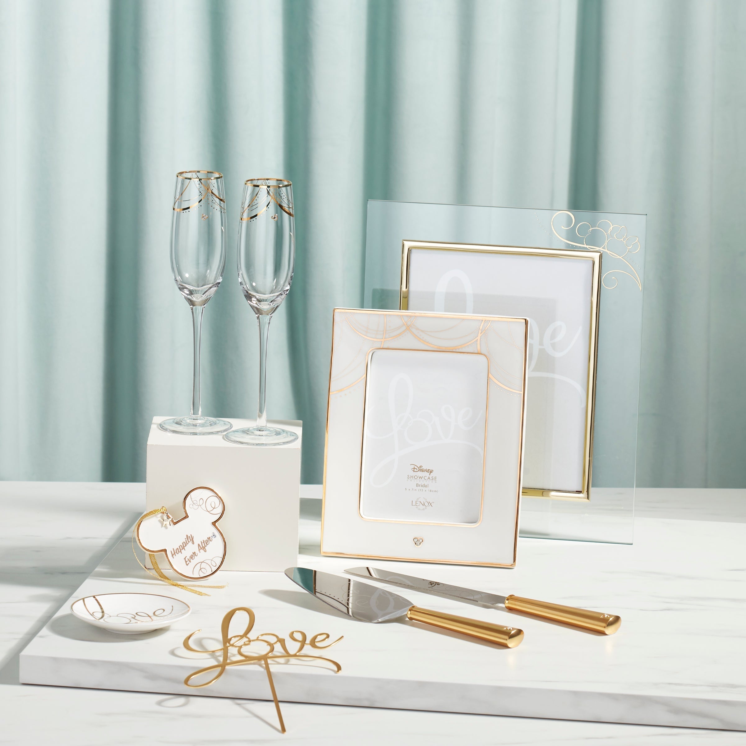 Lenox Everyday Flatware Disney Bridal 8x10 Photo Frame - Image 3