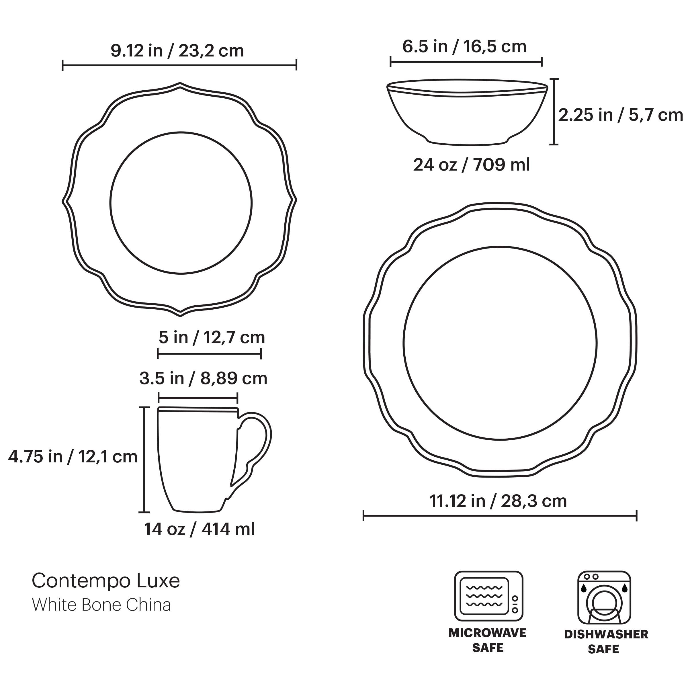 Lenox Everyday Flatware Contempo Luxe 4-Piece Place Setting - Image 7