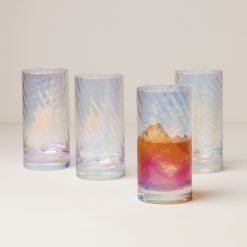 Alternative view of Lenox Everyday Flatware Tuscany Classics Iridescent Highball Glasses, Set of 4