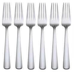 Lenox Everyday Flatware Aptitude Salad Forks, Set of 6