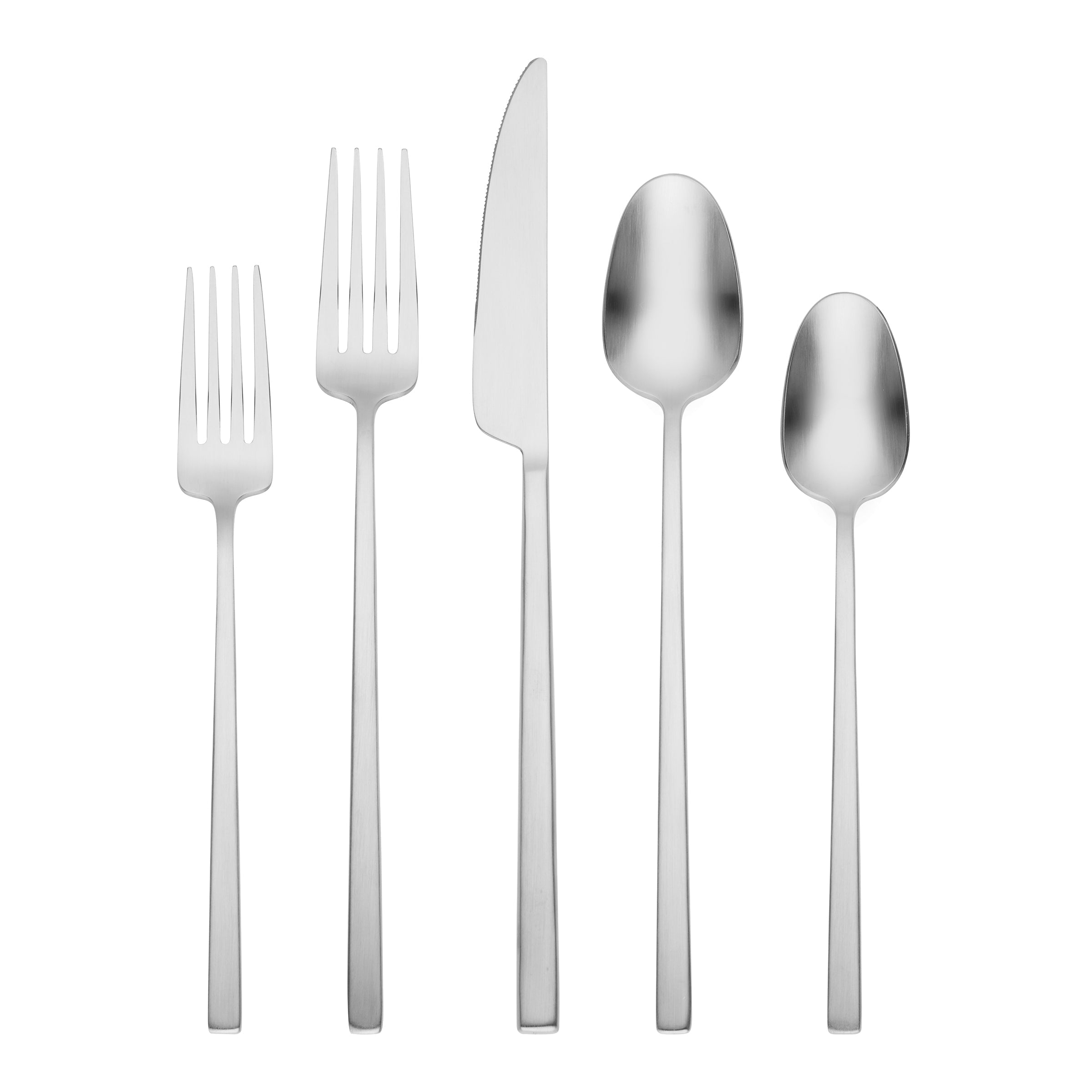 Lenox Everyday Flatware Damaris Satin 20-Piece Flatware Set
