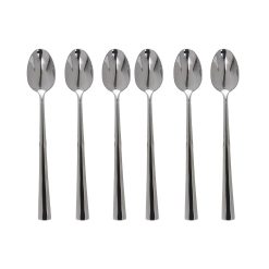 Lenox Everyday Flatware Nocha Tall Drink Spoons, Set of 6