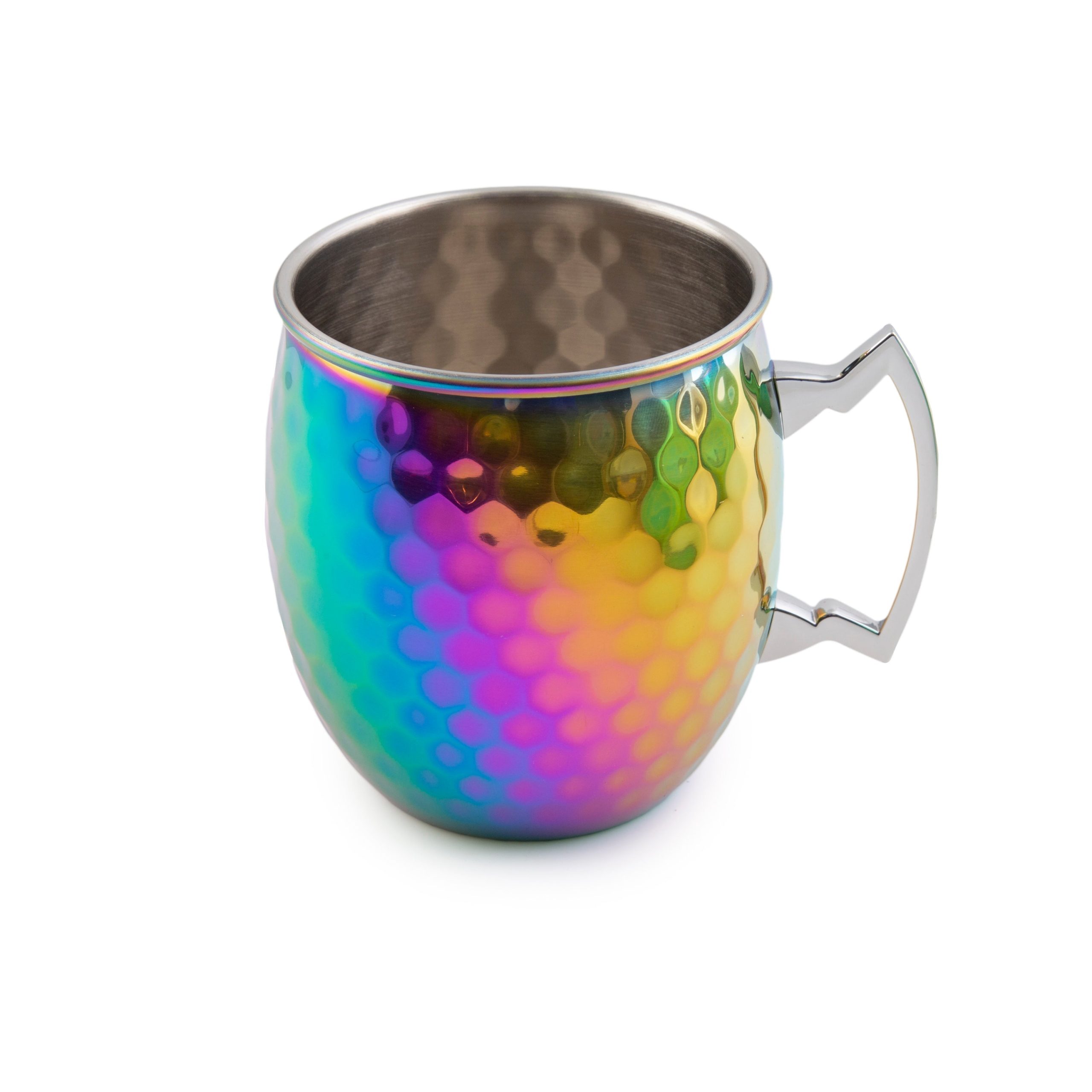 Lenox Everyday Flatware Hammered Rainbow Moscow Mule Mugs, Set of 4 - Image 5