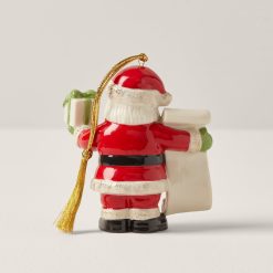 Alternative view of Lenox Everyday Flatware Personalized Naughty & Nice Ornament