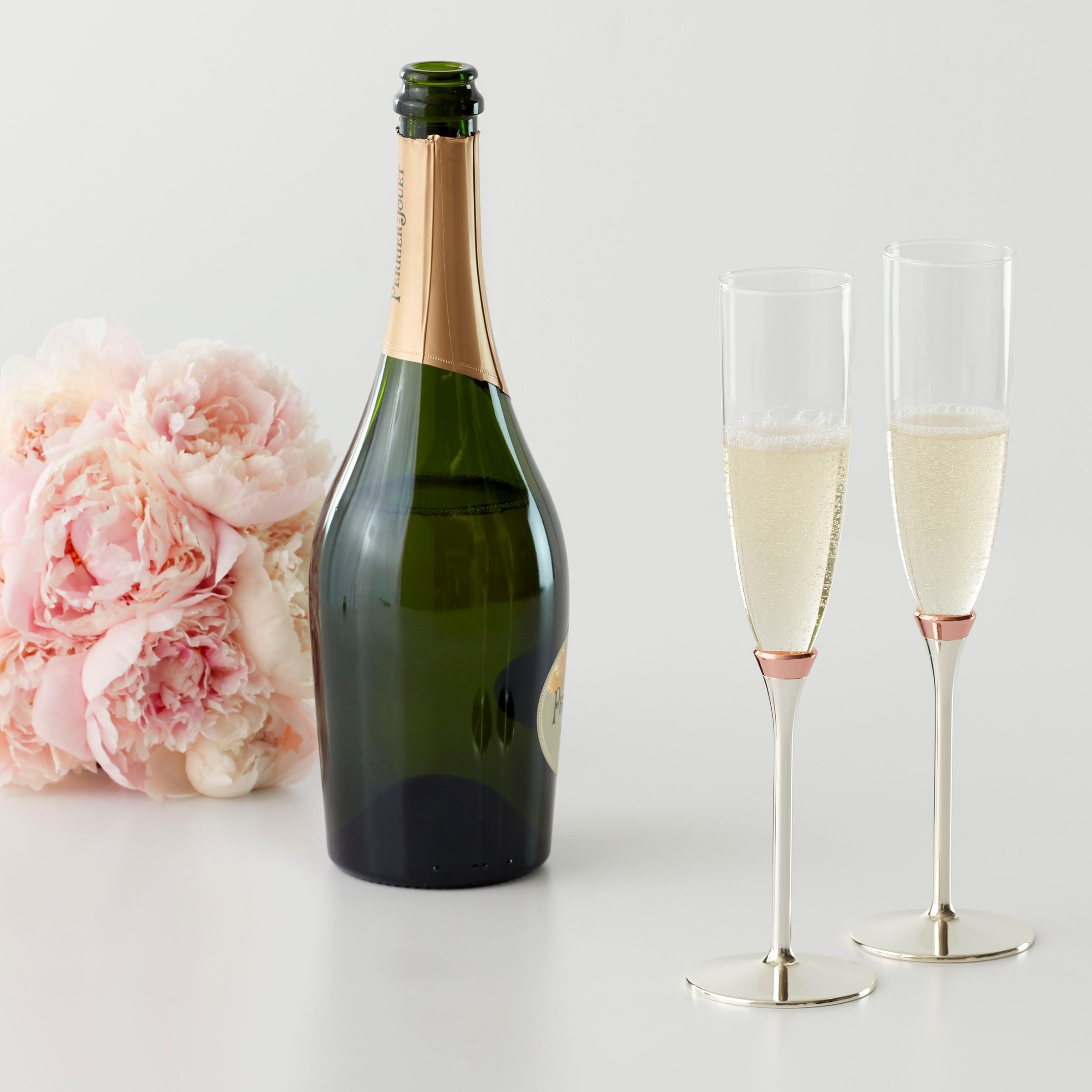 Lenox Everyday Flatware Rosy Glow 2-Piece Champagne Flute Set - Image 2