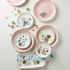 Alternative view of Lenox Everyday Flatware Snoopy Easter Hors d'Oeuvre Tray