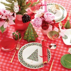 Alternative view of Lenox Everyday Flatware Be Jolly Color Tidbit Plates - Set of 4