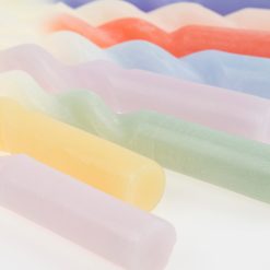 Alternative view of Lenox Everyday Flatware Rainbow Twisted Table Candles, Set of 8