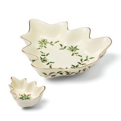 Alternative view of Lenox Everyday Flatware Holiday Tree Chip & Dip Set