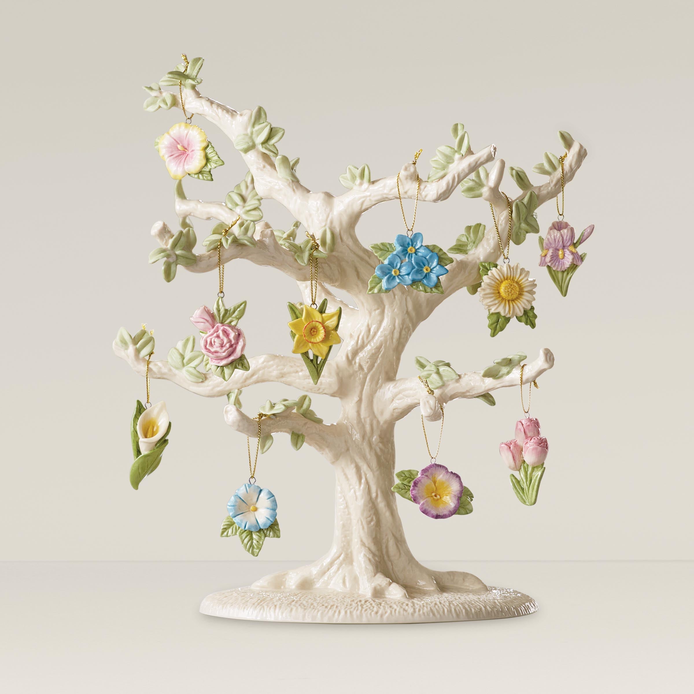 Lenox Everyday Flatware Celebrate Flowers 10-Piece Mini Ornament Set - Image 2